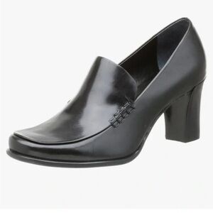 Franco Sarto Glossy Black Heels